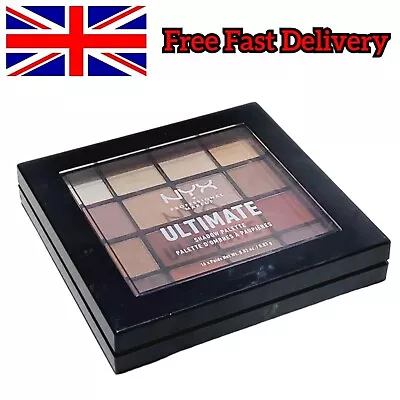 NYX Ultimate Shadow Palette Warm Neutrals 16 X Poids • £7.95