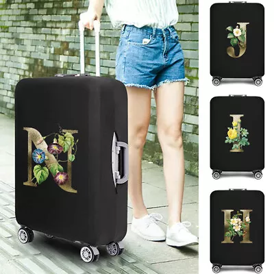 Letter Travel Luggage Cover Suitcase Protector Elastic Cover For Many Size In UK • £7.98