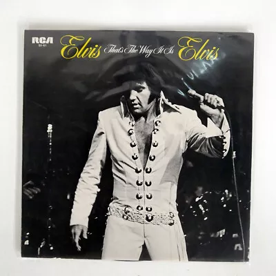Elvis Presley That's Way It Is Rca Sx61 Japan Vinyl Lp • $5.99