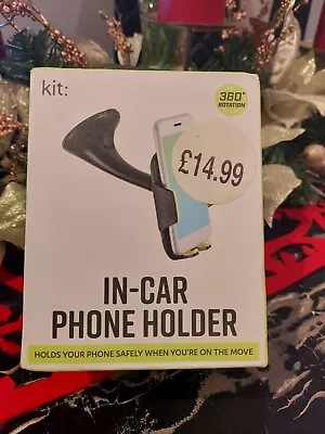 Universal In Car Smartphone Holder 360° Kit  • £5.99