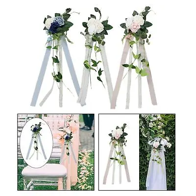 PEW Flowers For Church Chair Decorations Entryway Floral Decor For Festival • $22.95