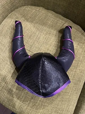 Disney Parks Villains Maleficent Ears Horns Glitter Sequin Headband • $30