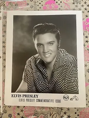 Amazing Young Elvis Presley Press Promo 8x10 Photo RCA Commemorative Issue Print • $19.99