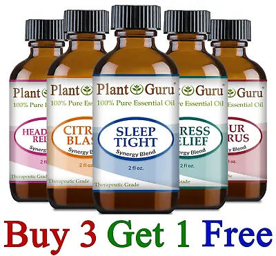 $10.80 • Buy Essential Oil Blends 2 Oz. 100% Pure Natural Therapeutic Grade Aromatherapy Oils