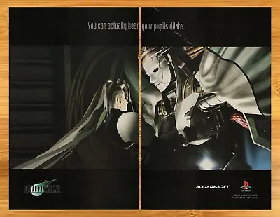 1997 Final Fantasy VII 7 PS1 Vintage Print Ad/Poster Official Sephiroth Game Art • $19.49