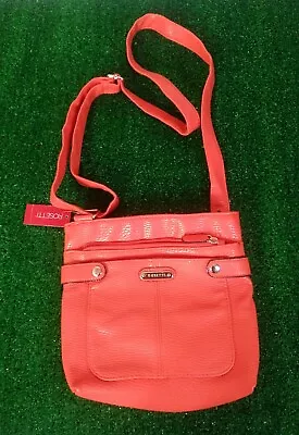 New WITH Tag Rosetti Orange Burst Organizer Cross Body Purse Adjustable Strap • $52.27