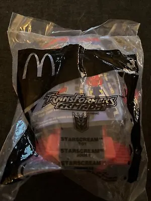 Vintage McDonalds Happy Meal Toys 2002 Transformers Armada - #3 Starscream NIP • $4.99