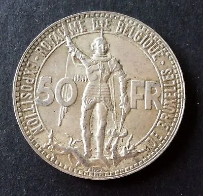 Belgium - Leopold III - Superb 50 Francs 1935 FR Pos A - Exhibition 1935 (1) • $109.47