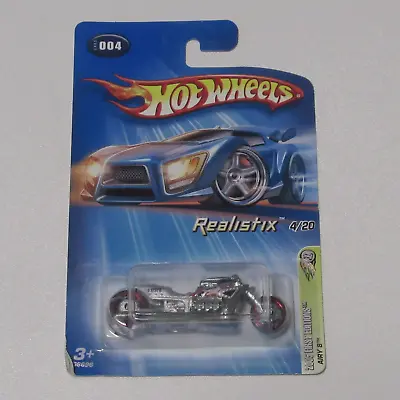 Hot Wheels Airy 8 1/64 Die Cast Car Motorcycle 2005 First Editions 4/20 #4 • $3