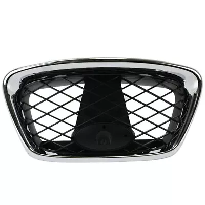 For 06-07 Impreza 2.5L Front Grille Assembly Chrome With Primed Insert Plastic • $77.95