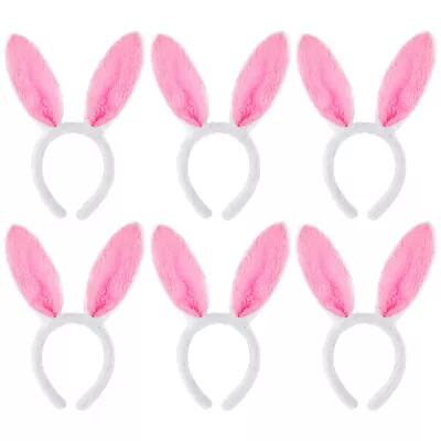 6PCS Bunny Ear Bunny Cosplay Rabbit Dress Up Tail Kids Rabbit Costume • £9.99