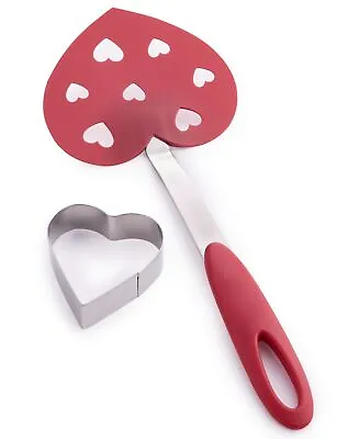 Martha Stewart Collection Cookie Cutter & Turner Set Hearts • $12.50