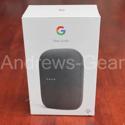 $119.94 • Buy Google Nest Audio Smart Speaker NEW Charcoal Assistant Chromecast Built-in