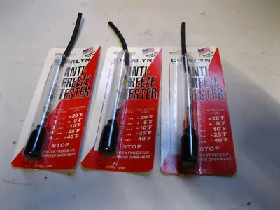 3 Anti-Freeze ( Coolant ) Tester   Chaslyn Made In The USA - Model 6100 • $16.99