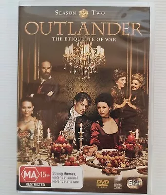 $11.50 • Buy Outlander : Season 2 (DVD, 2015, 6-Disc Set) Region 4 - Great Condition 