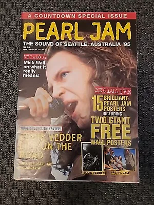 PEARL JAM -  A Countdown Special Issue Australian Tour Magazine 1995 • $10