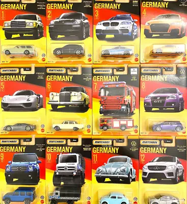 Matchbox Mattel Best Cars From Germany France UK Model Diecast Toy 1:64 Scale • £8.49