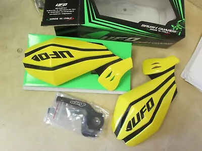 Ufo Guard Hand Guard Set - Suzuki Yellow - Universal With 7/8  Std Mounts • $29.95