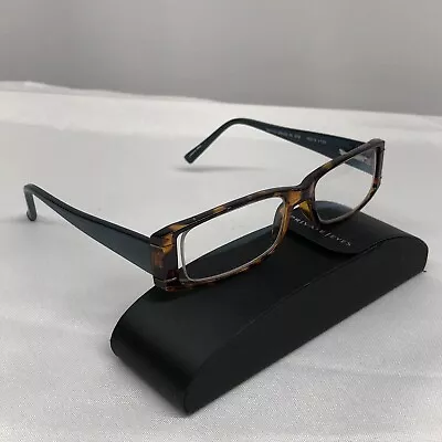 Magnivision Elegant Eyes Gracie Readers Brown Tortoise & Black +1.50 49-17-135 • $15.99