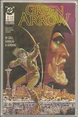 GREEN ARROW #1 (DC 1988 V.2) Mike Grell-Art NM-M New/Old Stock! FREE Shipping! • $24.99