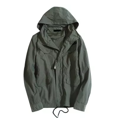 < BNWT > M65 Style Slim Fit Parka In Green  Sz M • $75