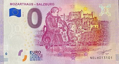 Ticket 0 Euro Mozart Salzburg 3 2019 Number Various • £7.93