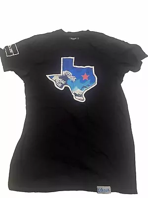 Pink Dolphin X SXSW 2016 X Status Adult Medium T-shirt Black Texas Graphic • $15