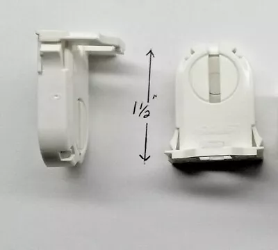 40x Leviton 23661-SNP Fluorescent Lamp Holder T8/T12 Shunted Bi-Pin Sockets • $21.95