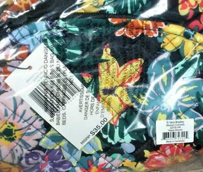 Vera Bradley Medium Cosmetic Bag Happy Blooms New With Tags. • $27.95