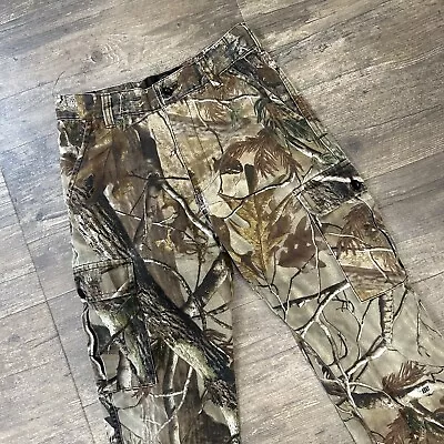 Red Head Camo Youth Cargo Hunting Pants Size Medium Realtree • $14.99