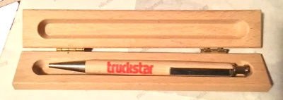 £0.99 • Buy ⭐️new Rare  - Wooden Truckstar Pen In Wooden Gift Box - Unique Gift Or Collect⭐️