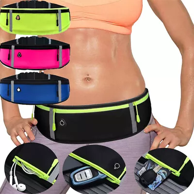 Pocket Purse Sports Waist Bag Fanny Pack Cycling Bum Bags Phone Anti-theft Pack • £4.16