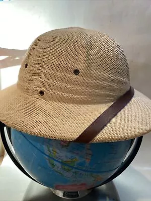 Vintage Style African Safari Hat Adjustable Headband Straw Explore Sun Hat • $19.99