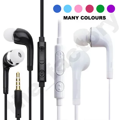 IN EAR EARPHONES HEADPHONES Mic Volume For SAMSUNG HTC HTC HUAWEI XIAOMI POCCO • £2.89