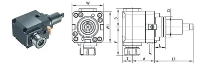 BMT 55 Radial ER25 Live Tool Holder • $2100