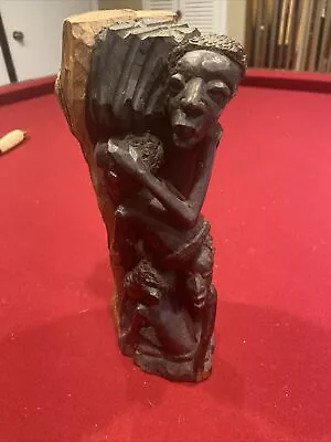 Makonde Tree Of Life Carved Wood Sculpture • $75