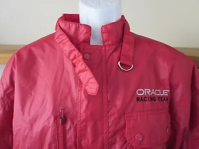 $27.99 • Buy Rare ORACLE RACING Team Red Jacket Windbreaker USA America's Cup Size 2XL NWOT