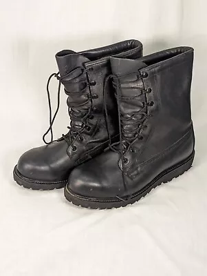 Bates 11460 Gore-Tex Mens Size 10W Black Leather Military Combat Boots Vibram  • $55