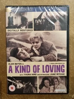 A Kind Of Loving [DVD] [2016] (DVD) Alan Bates June Ritchie Thora Hird • £7