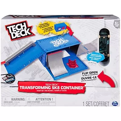  Transforming SK8 Container Pro Modular Skatepark With Exclusive Fingerboard... • $39.34