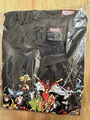 Marvel Comic Super Heroes T-Shirt Size XL - Official Marvel Shirt Sealed • £12.99