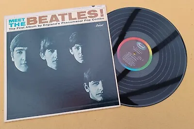   Meet The Beatles   Super Colourband Usa E.coast Mono Lp 3 X Bmi Labels #3 Slv • £59.99