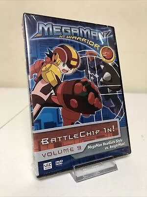 Megaman: NT Warrior - Vol. 9: BattleChip In (DVD 2006) RARE Brand New Sealed • $30
