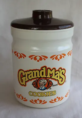 Vintage Kromex Grandma's Cookies Metal Canister • $24.99