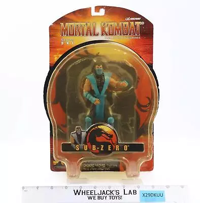 Sub-Zero Mortal Kombat Series 1 2000 Midway Palisades Action Figure NEW SEALED • $73