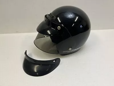 Vintage 90s Bell Harley Davidson Motorcycle Helmet 7 1/4 Open Face USA GR.1250 • $19.99