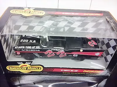 1.18 Fireball Roberts No22 57 Chevy Bel Air Tuned Up And Boxed • £45