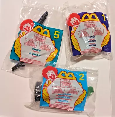 McDonalds Happy Meal Toys: SLEEPING BEAUTY Vintage 1996 - Lot Of 3 New & Sealed • $10