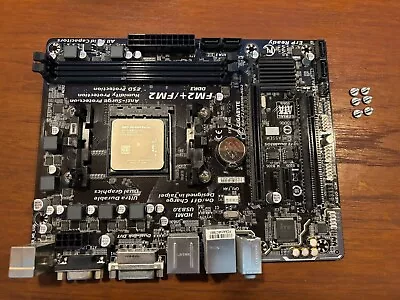 AMD A8-6600K 3.9 GHZ Quad-Core Processor AND Gigabyte GA-F2A68HM-MicroATX FM2+ M • £14.99