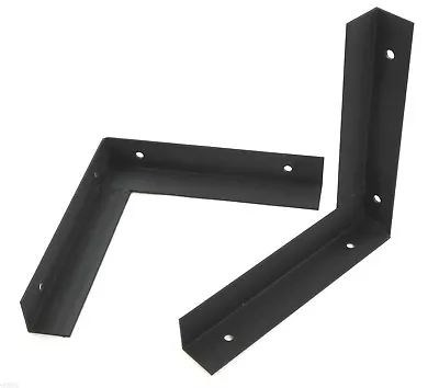 2 X STEEL GALLOWS BRACKETS  50 X 50 X 3mm  Or 50 X 50 X 5mm Angle Made In UK ZB • £12.40